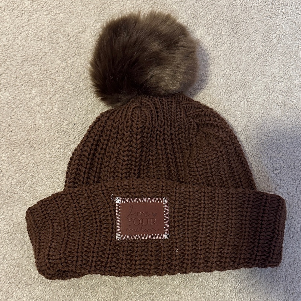 Love Your Melon brown hat
